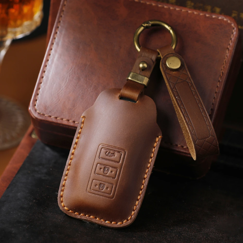 适用雷克萨斯钥匙套真皮高档