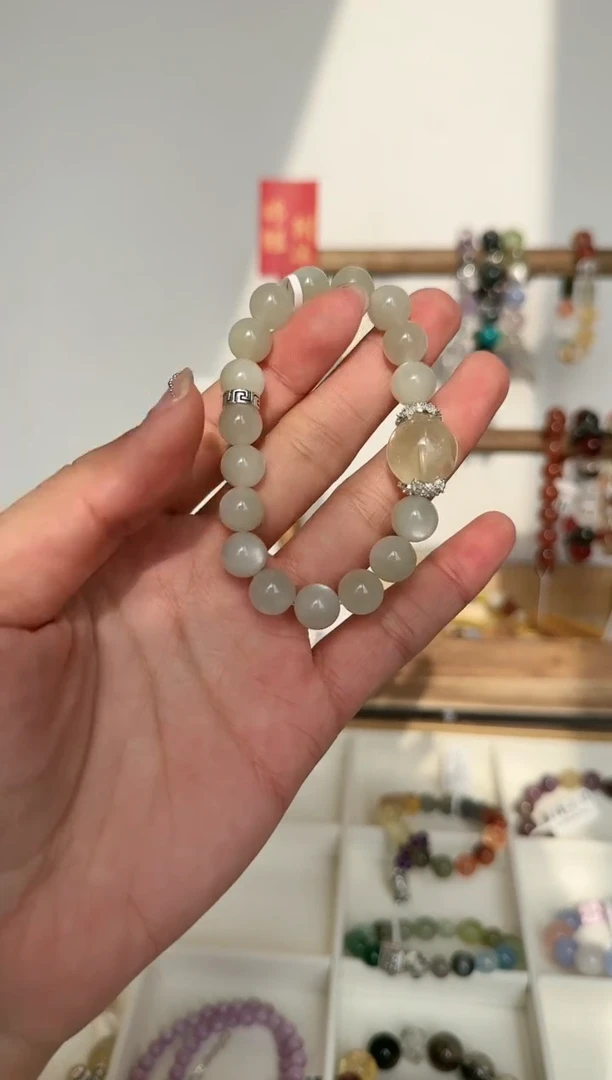 【闪购商品】月光石手串未镶嵌S220多样性发货一条
