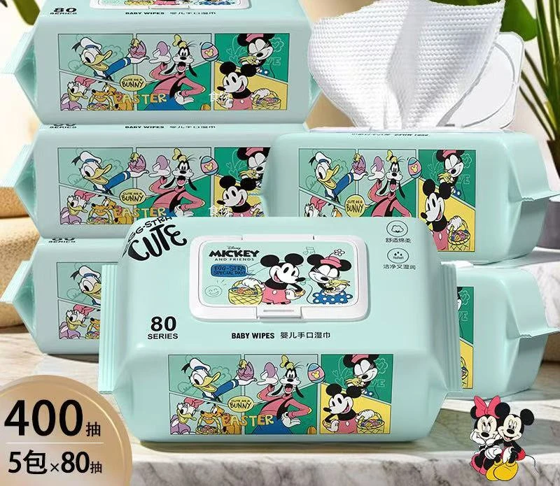 宝宝湿巾 婴幼儿防红加厚两用