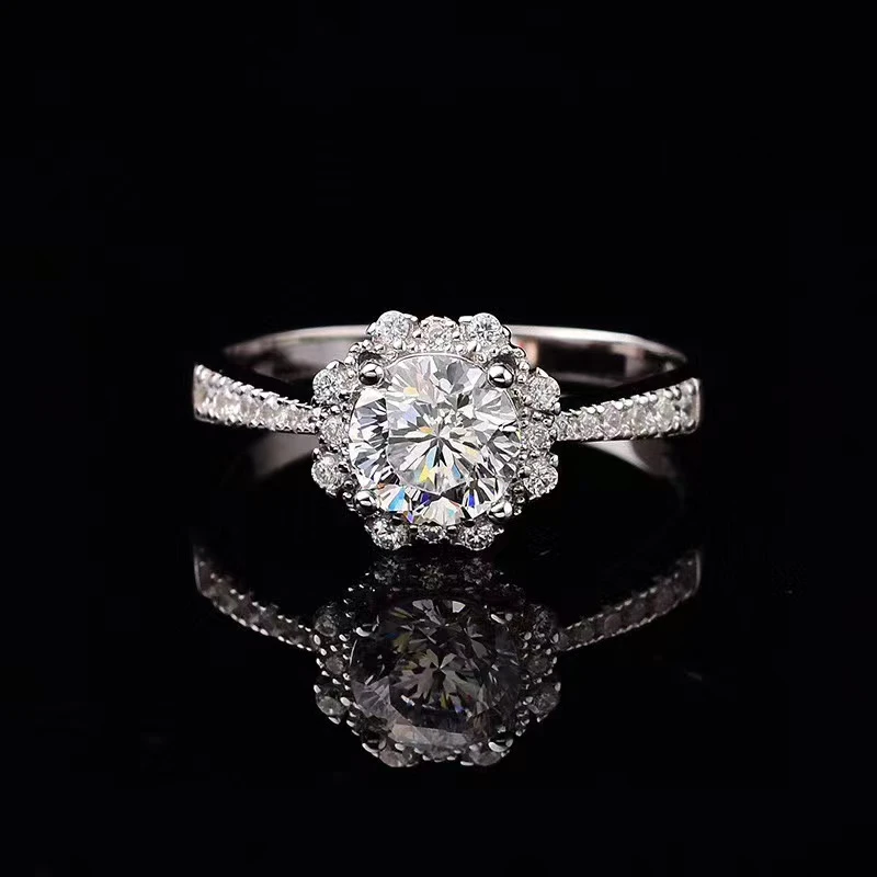 925银莫桑石银制品 〖卡家星辰〗高品质莫桑石/合成碳硅石镶嵌饰品