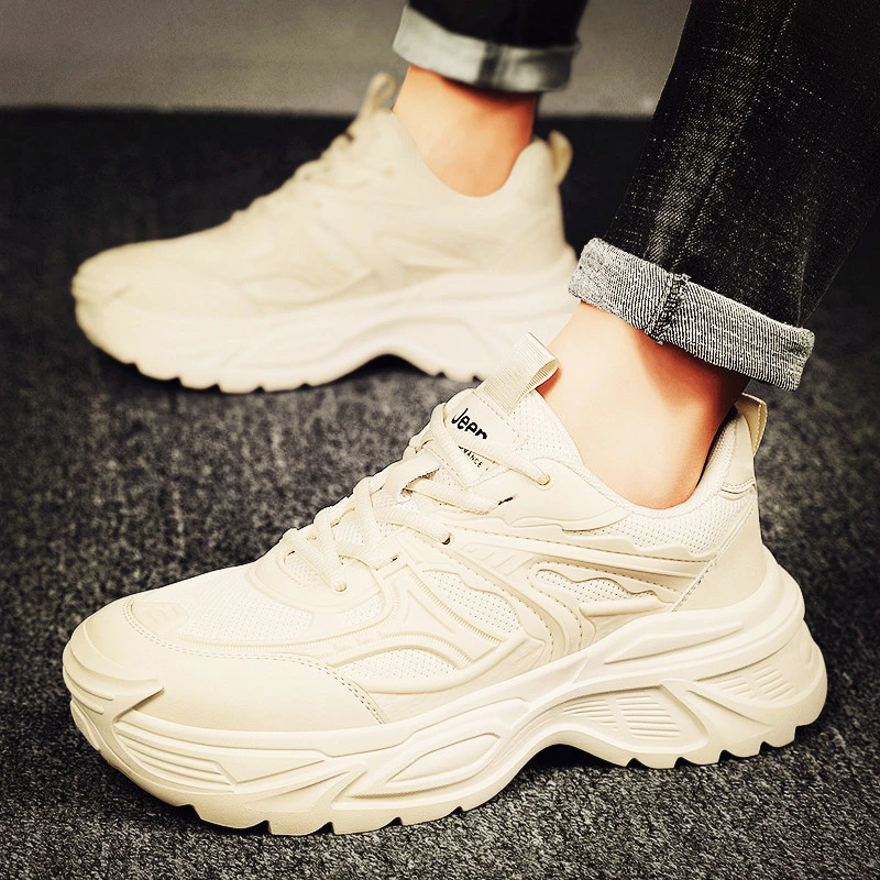 jeep吉普运动鞋男鞋秋冬2025新款休闲老爹鞋子男款专业跑步鞋男士