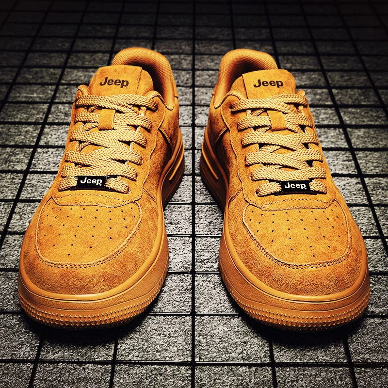jeep吉普板鞋男款2025新款秋冬款高级感潮牌百搭休闲鞋子男鞋潮鞋