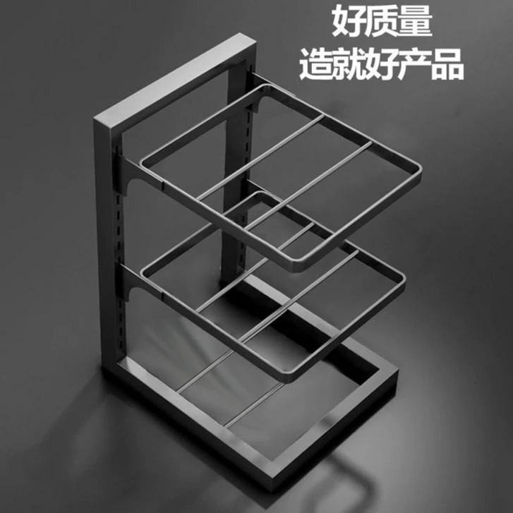 【小杨推荐】厨房置物架家居多功能多层锅架可调节锅架收纳分层免