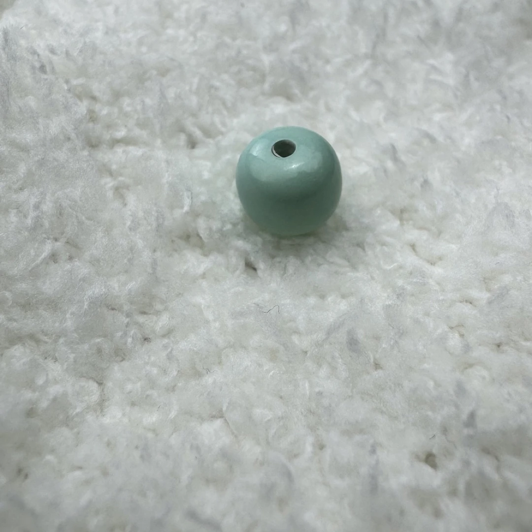 金龙山土洞料原矿松石老型珠（多样性发货一颗）