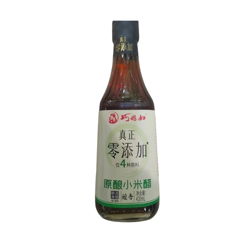 巧媳妇零添加小米醋 420ml/瓶
