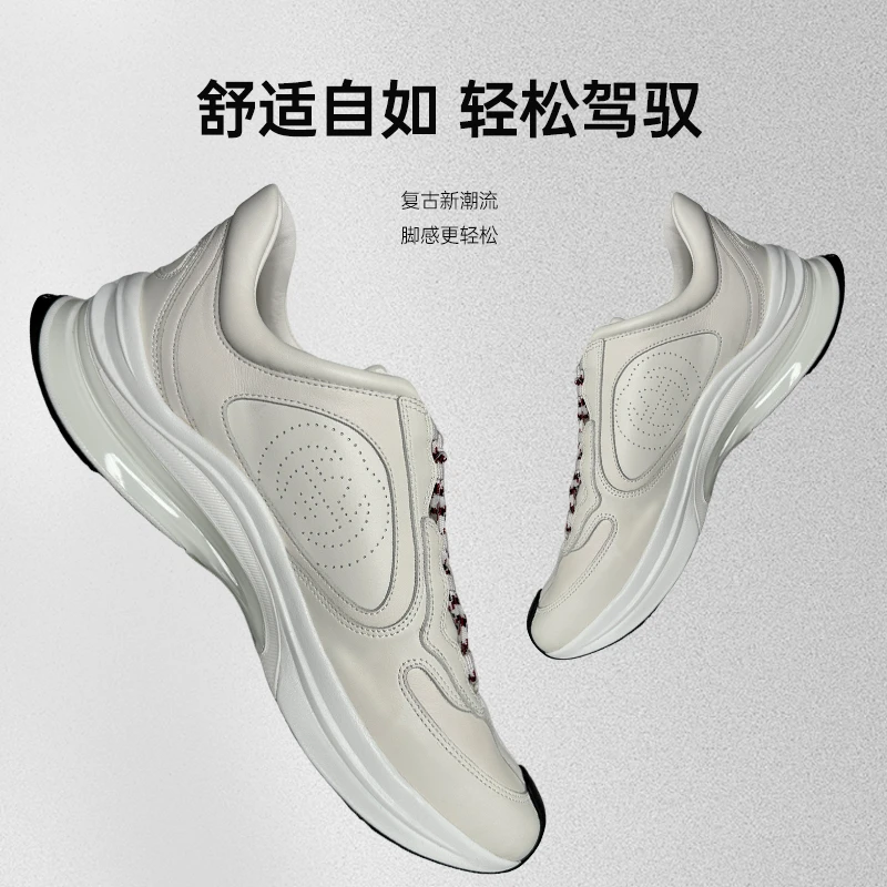 未使用 GUCCI/古驰 男款跑鞋舒适透气脚感休闲户外夏季运动鞋百搭