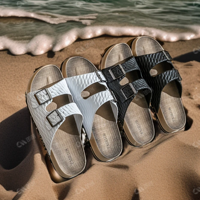 男款拖鞋休闲时尚软底外穿夏季潮流凉拖鞋厚底户外透气沙滩鞋男士