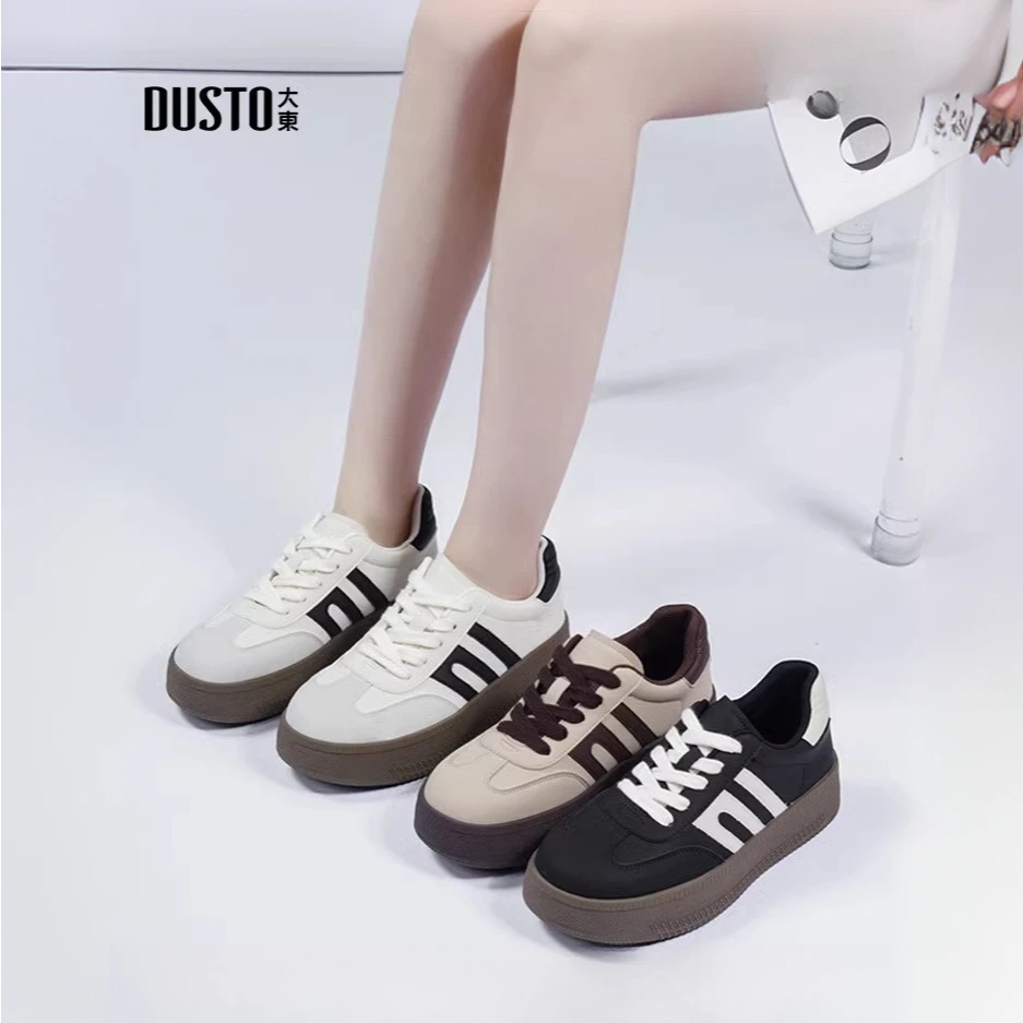 DUSTO/大东新款德训鞋2025春季复古百搭潮流板鞋运动休闲女鞋0211