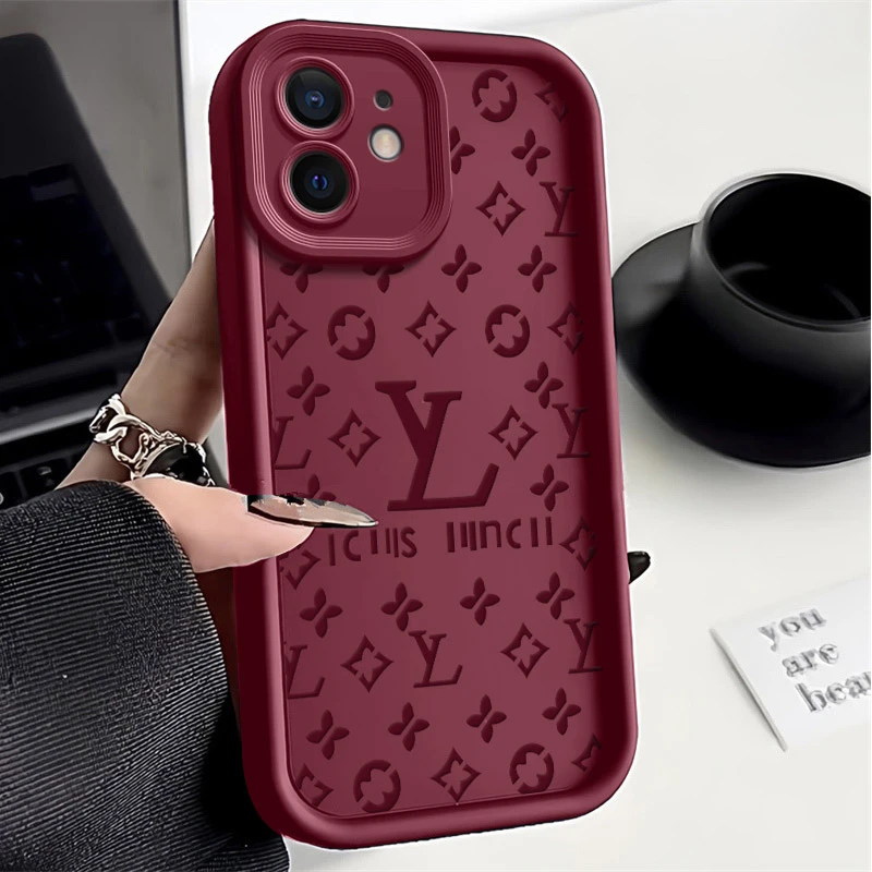 纯字母花纹iPhone苹果12mini手机壳全包高级感硅胶新款潮防摔软壳