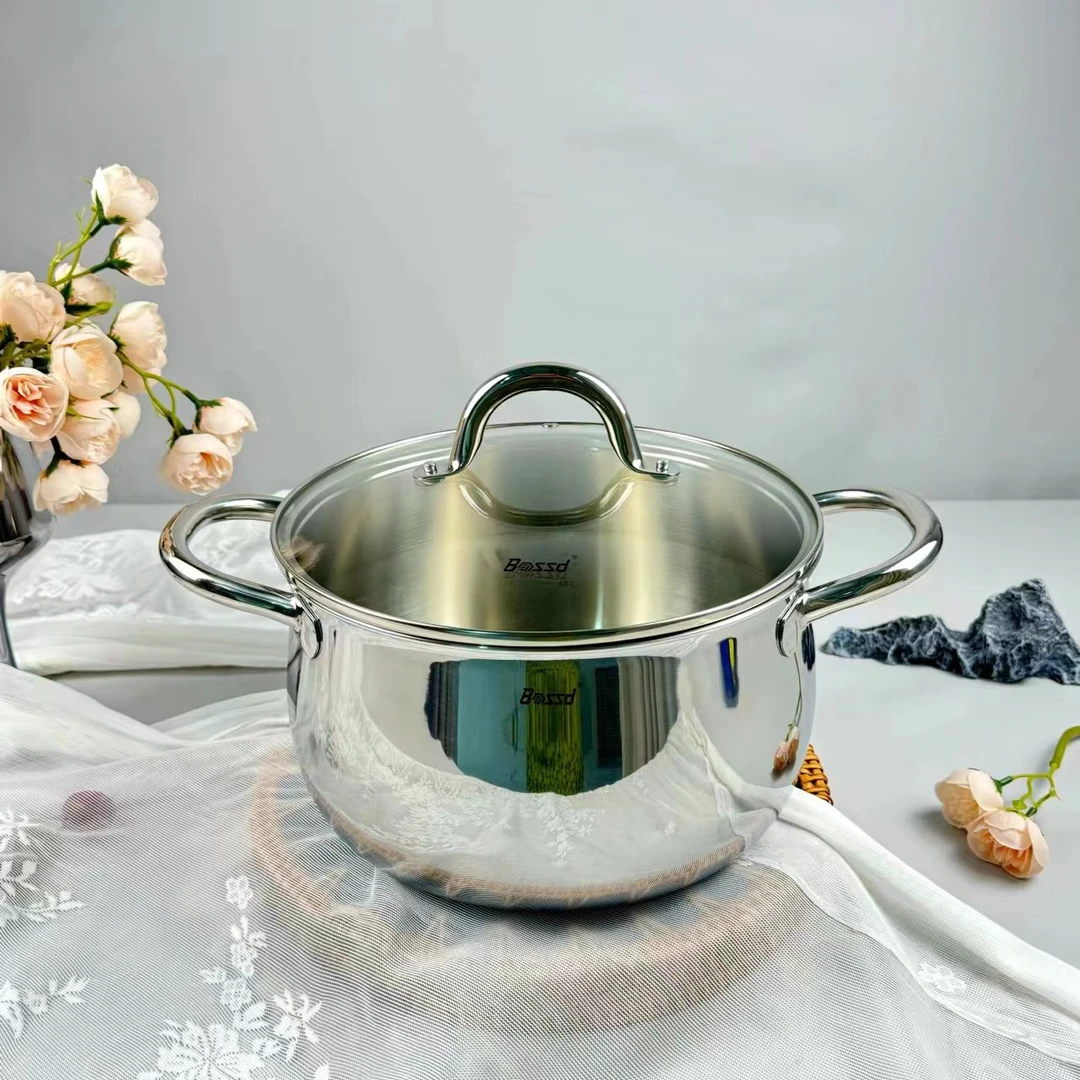 01-024 不锈钢汤锅 内径24  重约2.32KG