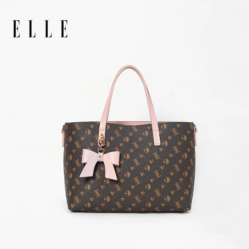 24年春夏新款手提包包老花复古托特通勤包46445