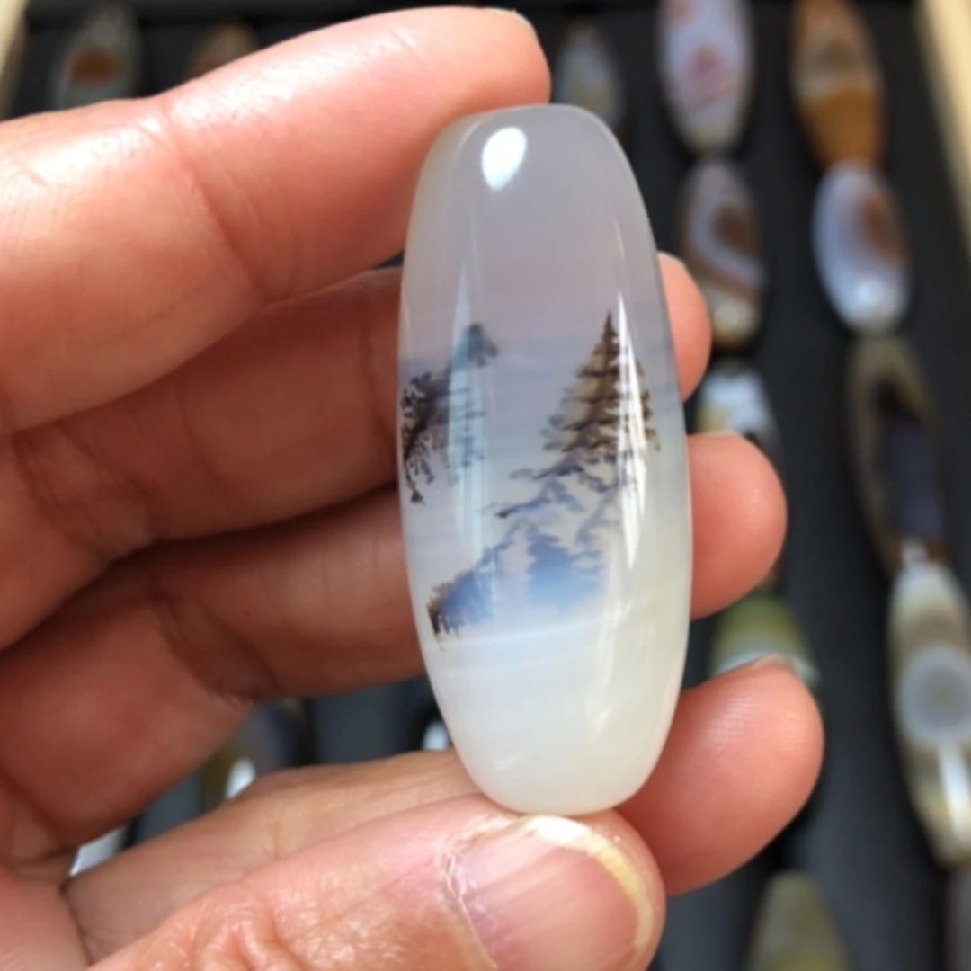 【闪购商品】玛瑙/玉髓珠宝半成品未镶嵌N***N