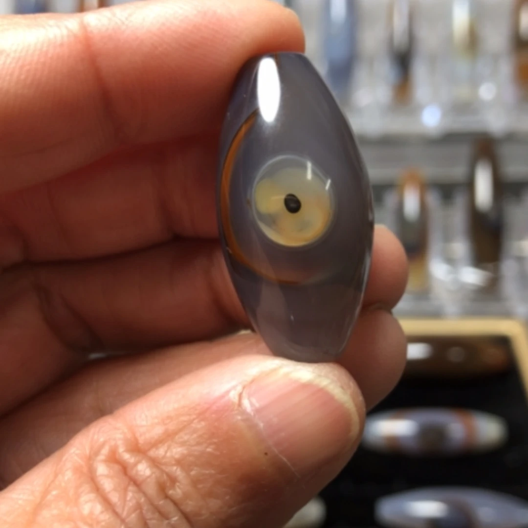 【闪购商品】玛瑙/玉髓珠宝半成品未镶嵌心**海