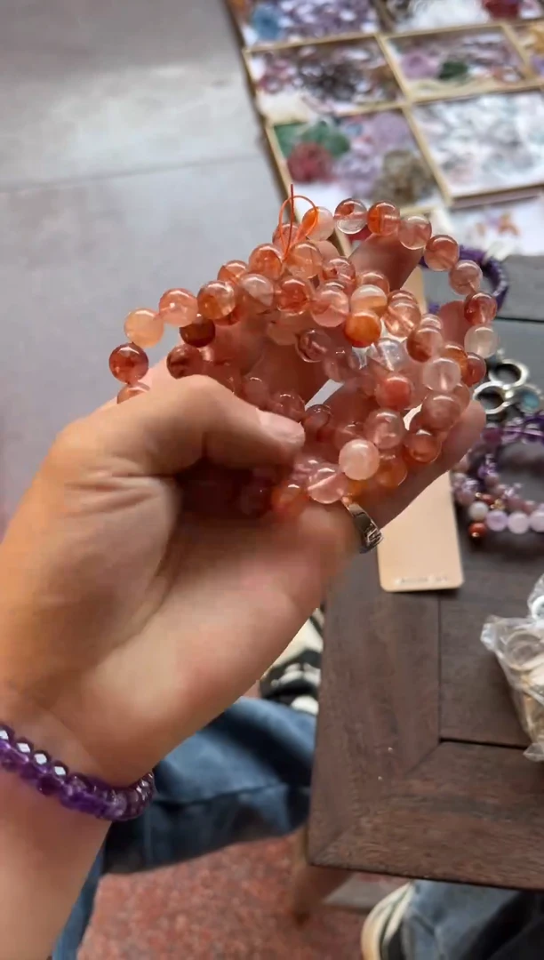 【闪购商品】水晶*未镶嵌红胶花单圈