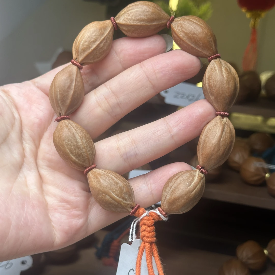正宗梅林铁核1.7的橄榄素串原皮铁核