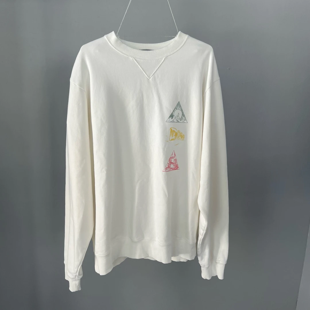 Dior/迪奥  圆领字母印花套图卫衣/XL码/Sw24008