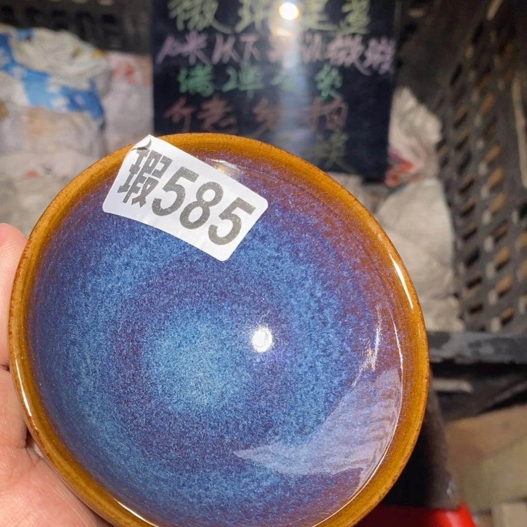 茶盏微瑕建盏主人杯子