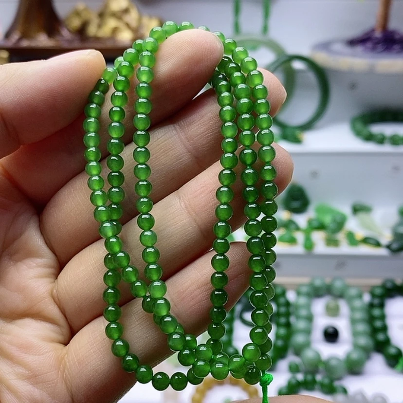 【闪购商品】和田玉（碧玉）4项链 未镶嵌