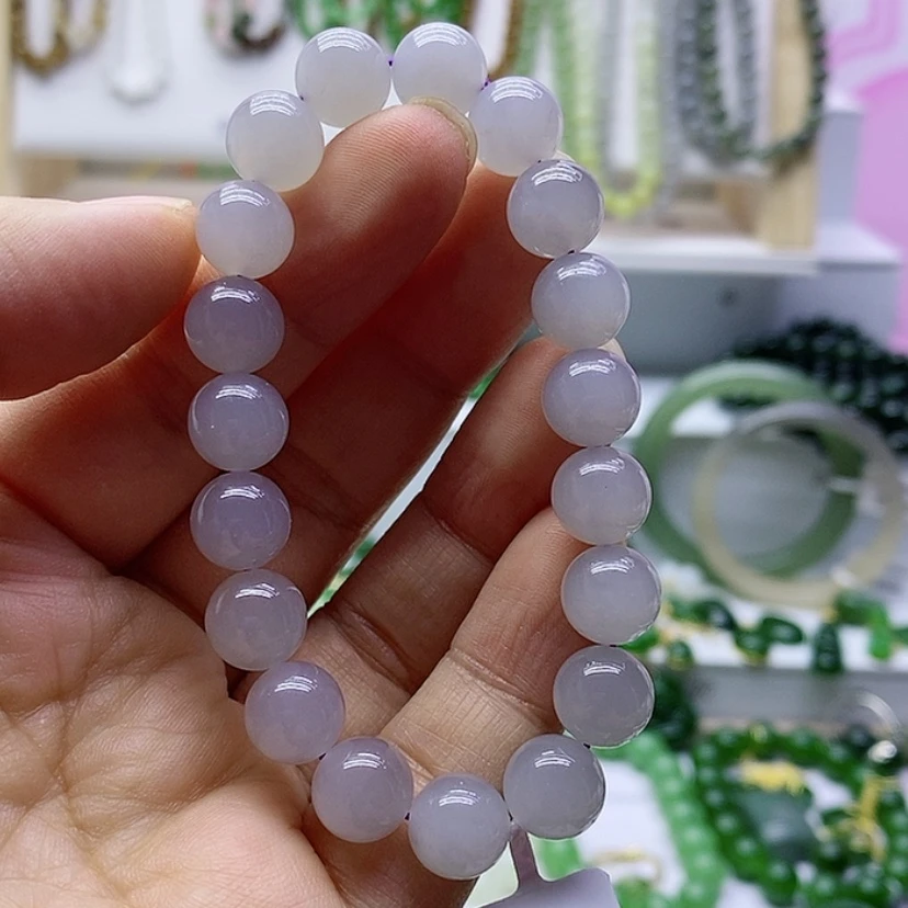 【闪购商品】和田玉10手链未镶嵌