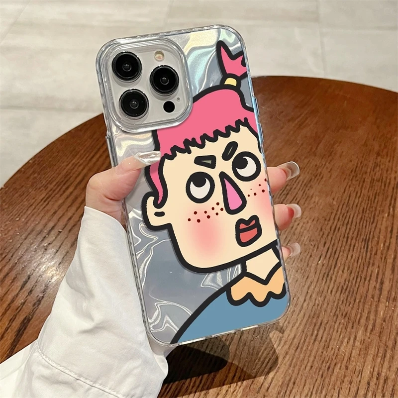 无语女苹果15/13手机壳女生款适用iphone14promax/12可爱手机套