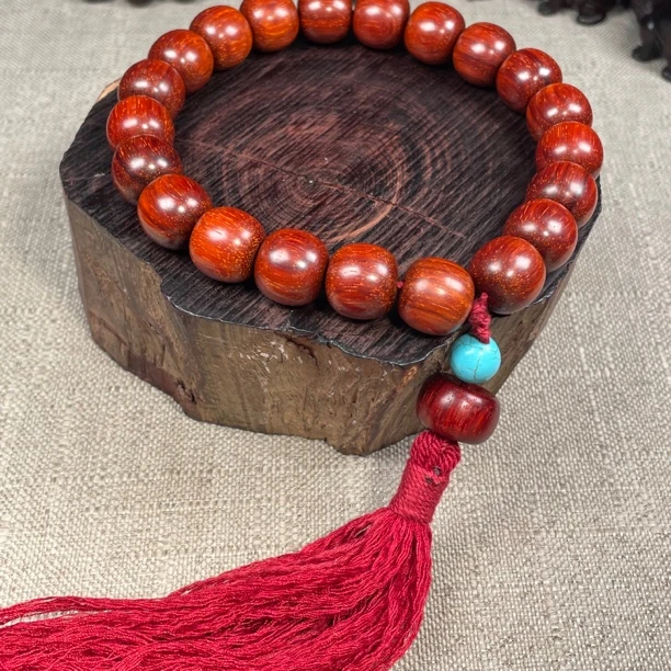 印度小叶紫檀檀香紫檀1314手持天然手串