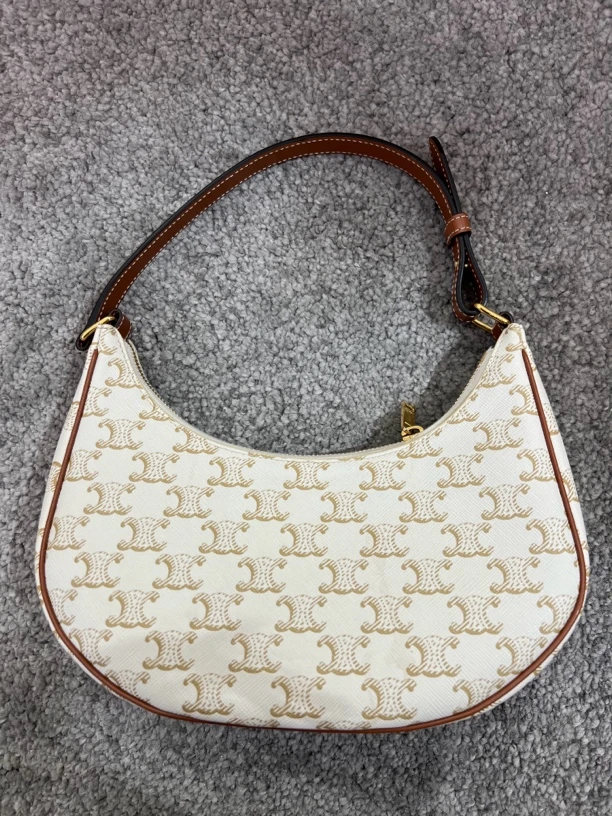 99新 Celine/思琳 凯旋门标志印花手袋