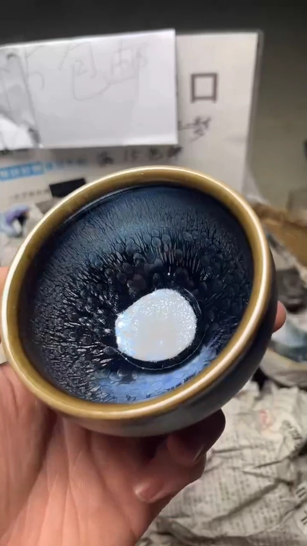 【闪购商品】瓷茶盏微瑕建盏68