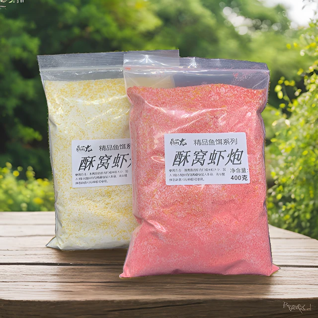 南瓜酥酥窝虾炮鲫鱼通杀精品散炮虾饵虾滑饵料黑坑虾肉钓鱼窝料