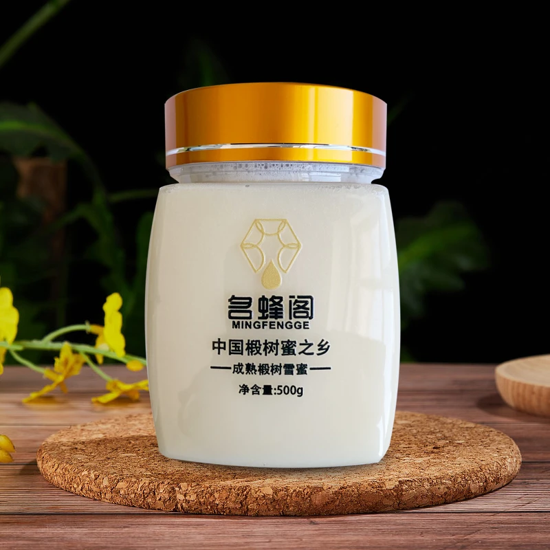 mingfengge/名蜂阁椴树蜂蜜结晶雪蜜自然成熟无勾兑原蜜非浓缩蜜
