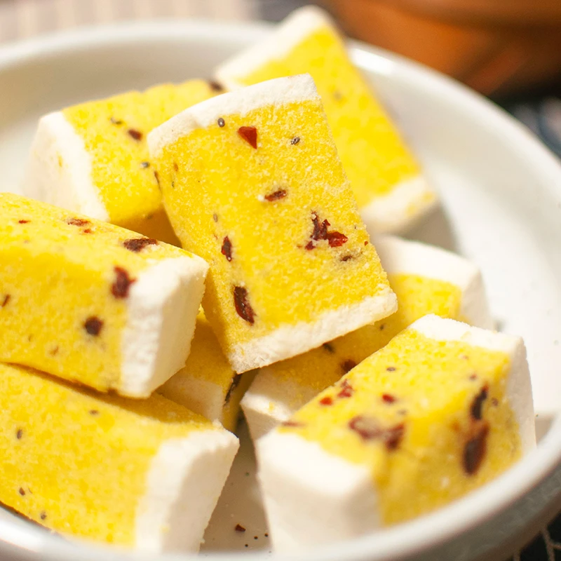 五指毛桃茯苓芡实糕无蔗糖糕点粗粮饱腹健康早餐下午茶零食软糯