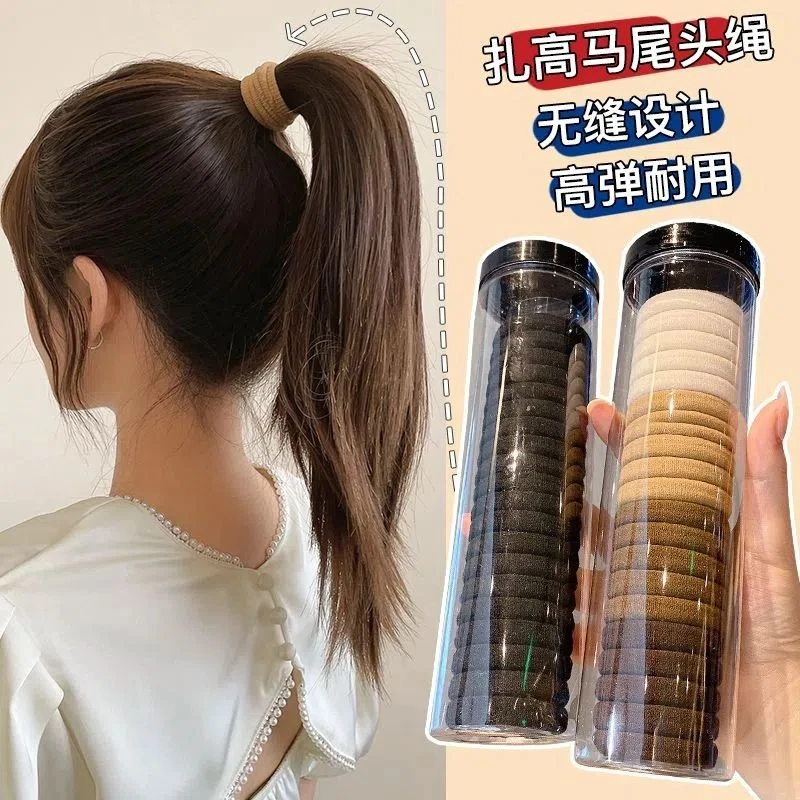发圈不伤发头绳皮筋女扎头2023年新款成人不勒头发发绳橡皮筋发饰