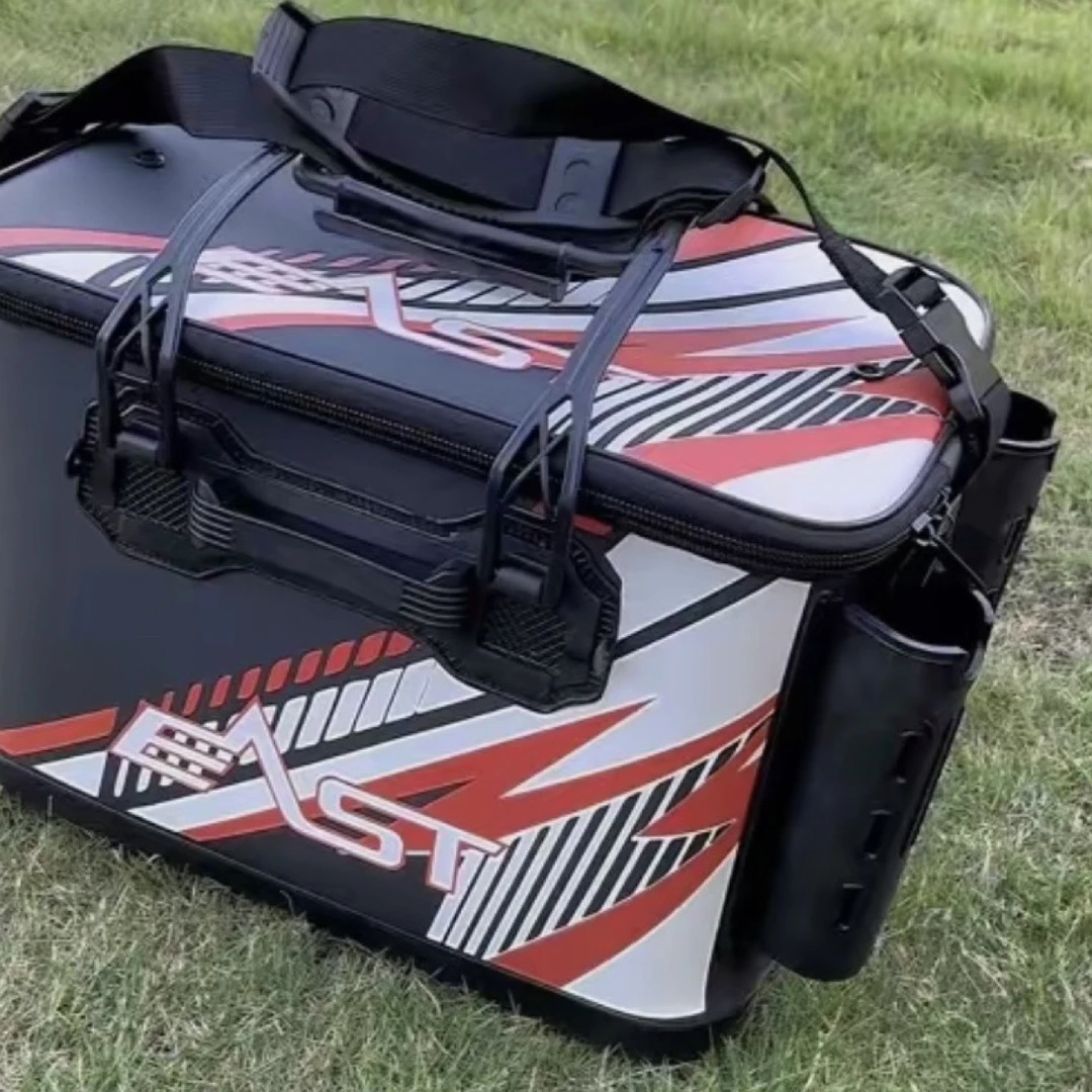 台湾东区硬式方形多功能桶路亚桶渔具箱钓鱼桶杂物桶配件箱