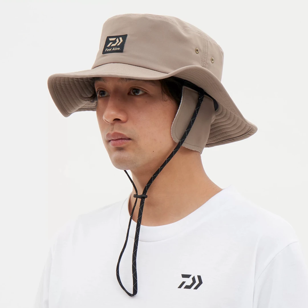 DAIWA/达亿瓦加绒渔夫帽秋冬新款加厚渔夫帽子防风钓鱼帽子户外帽