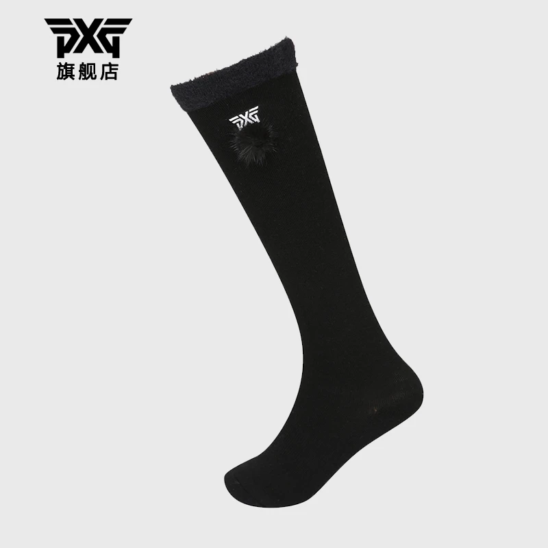 PXG女士球袜运动长袜及膝过膝袜golf配件用品透气吸汗韩国进口
