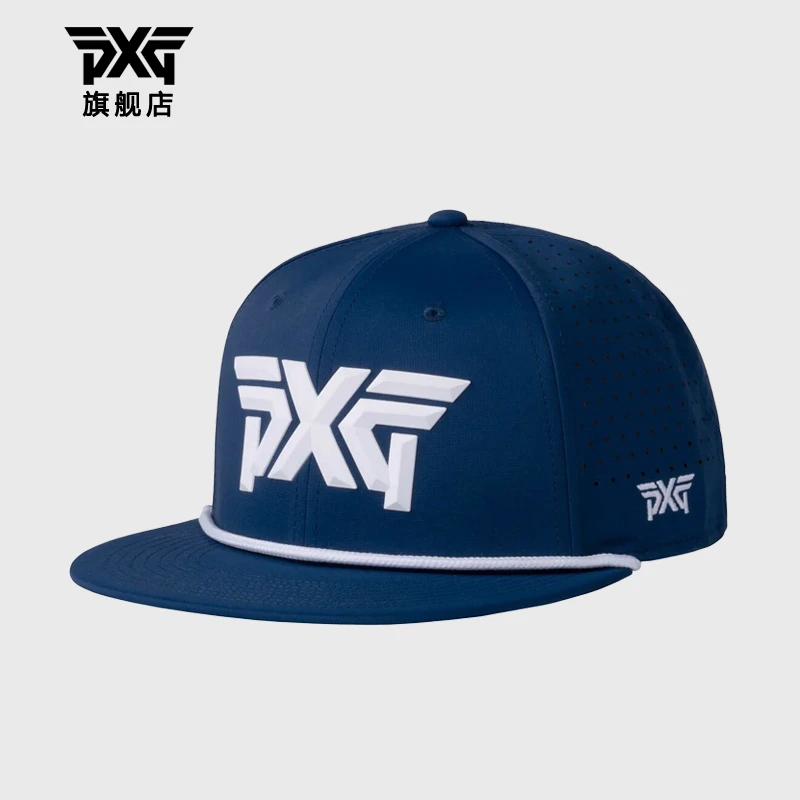 PXG高尔夫球帽 男士有顶帽 四季新款透气遮阳帽 可调节棒球帽