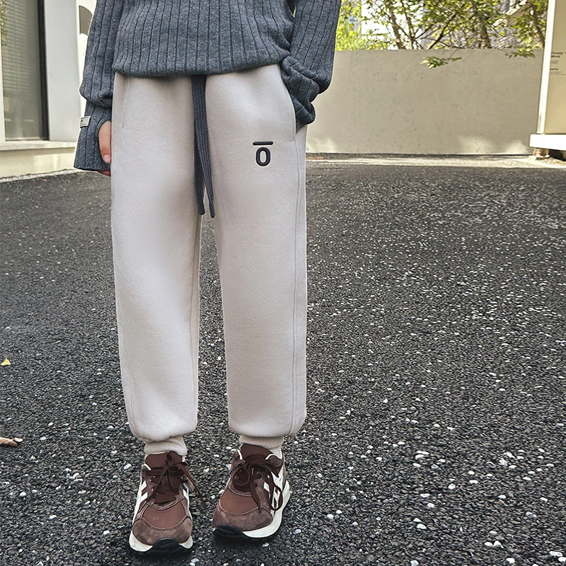 PHGB女童棉裤冬季外穿2024新款加绒加厚中大儿童运动北方一条过冬