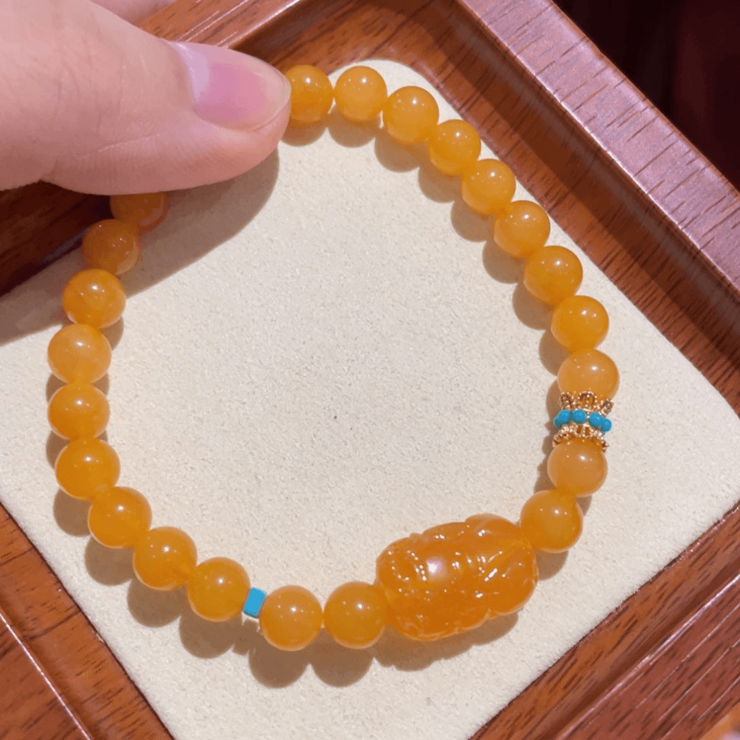 【闪购商品】蜜蜡手链未镶嵌手串