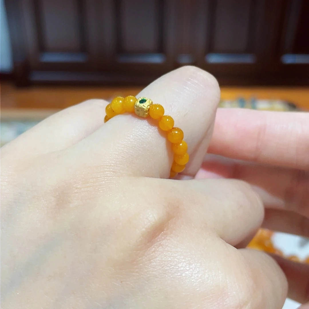 【闪购商品】蜜蜡手链未镶嵌手串