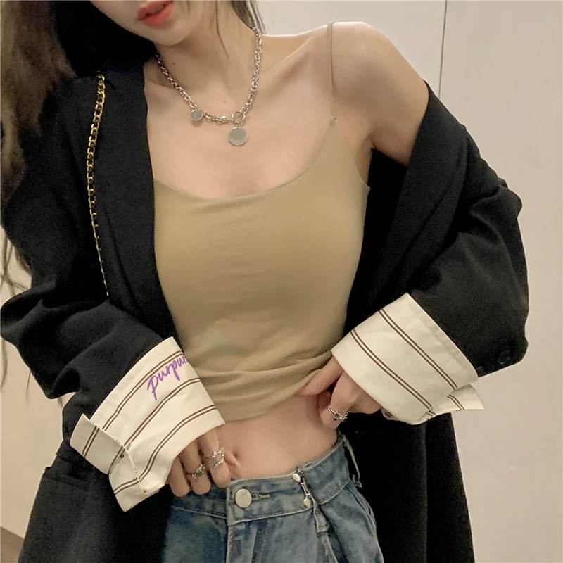 一体式吊带单穿内搭641#