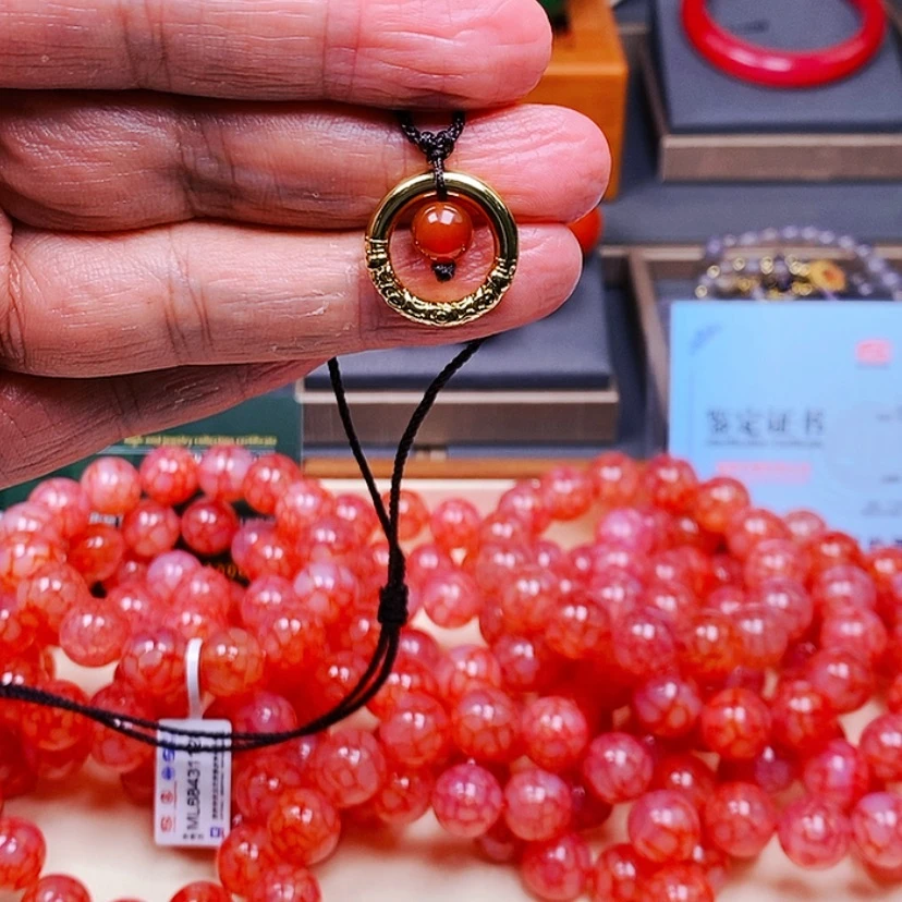 【闪购商品】玛瑙/玉髓颈饰合金