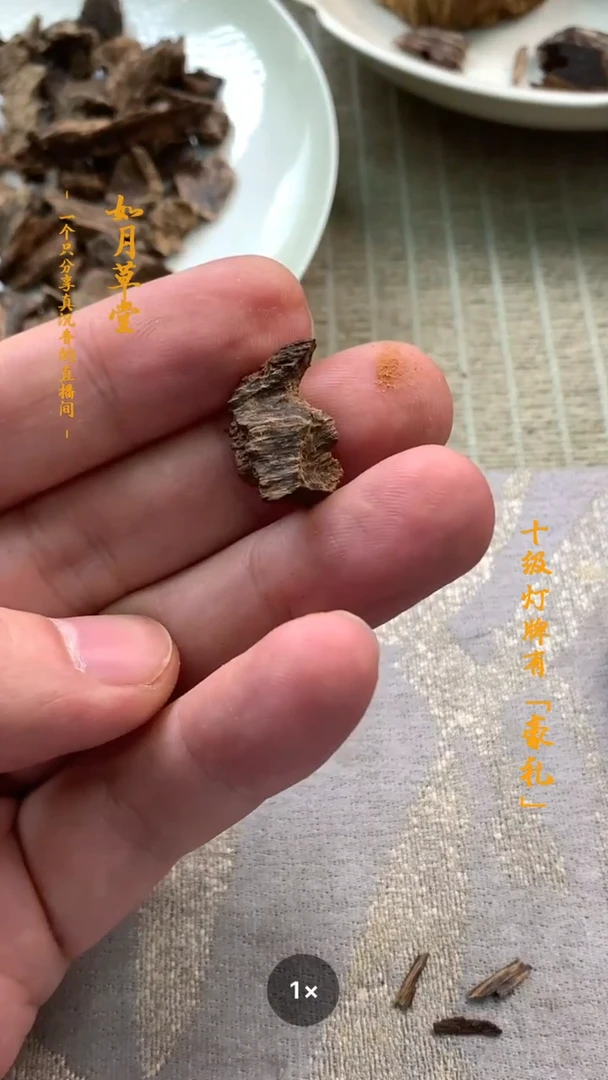 【闪购商品】沉香海南沉水虫漏0.65