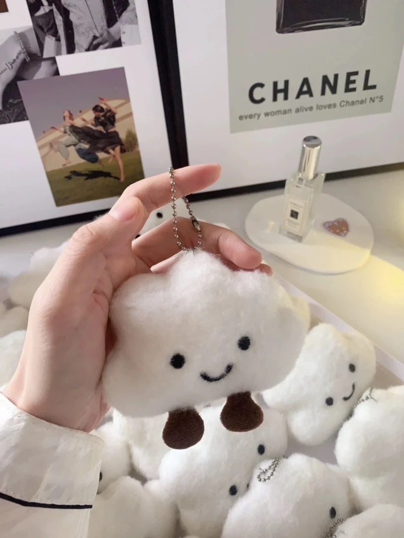 超可爱云朵挂件钥匙扣【不是帽子】