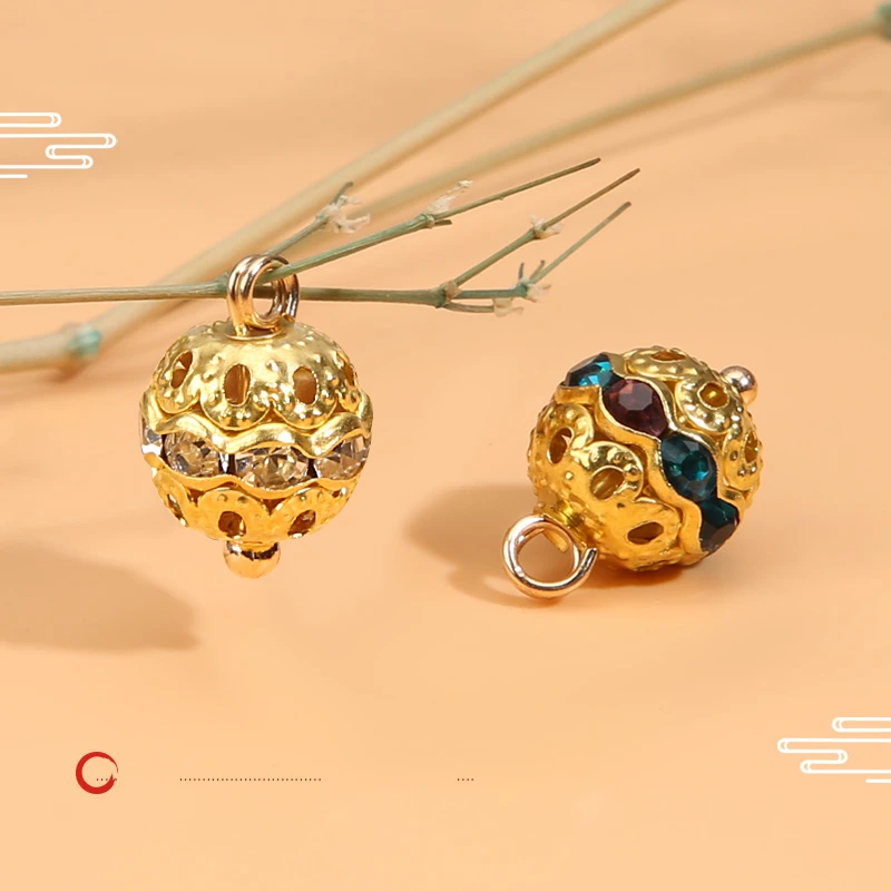 新中式纽扣百搭圆形金属镂空扣子衬衫高档复古汉服旗袍装饰钮扣小