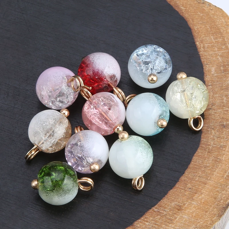 高端衣服纽扣衬衫开衫圆珠扣子新中式汉服唐装旗袍仿玉石玻璃钮扣