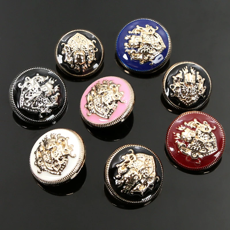 高档大衣纽扣女上衣风衣复古扣子衬衫毛衣外套衣服百搭英伦风钮扣