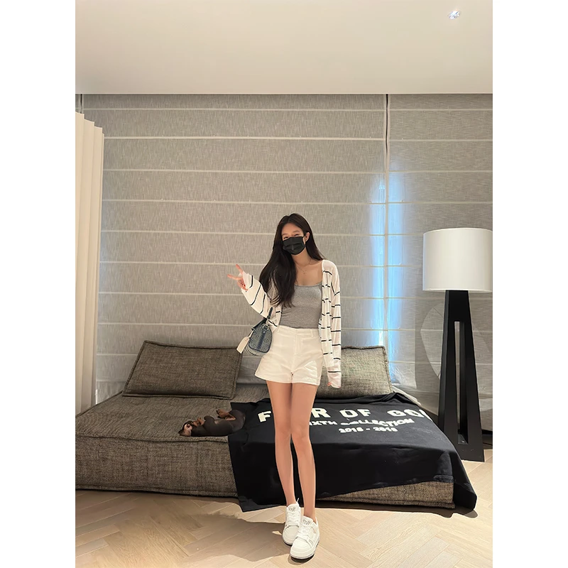 【夏日苏打水】条纹 夏季 开衫