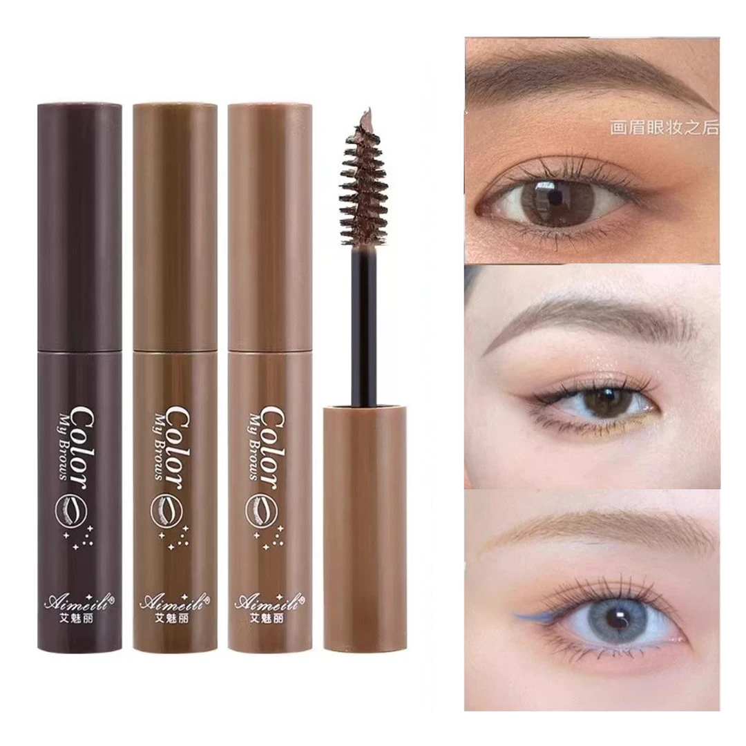 【新疆包邮】novo163AIMEILI艾魅丽轻盈炫眉立体染眉膏防汗定型上色