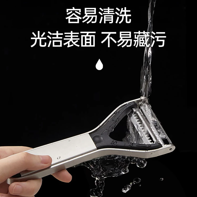 WMF【达人】 二合一厨房工具水果蔬菜削皮刀削皮器不锈钢
