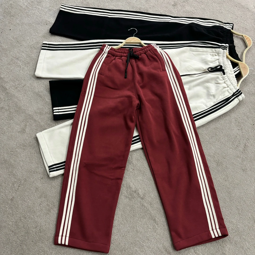 【冰冰一号店】9201#阔腿直筒加绒裤休闲百搭精品尖货