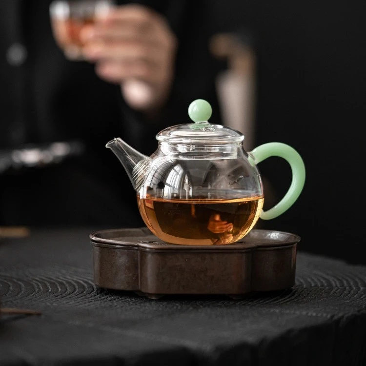 家用滤之源绿茶壶260毫升纯手工中式耐热泡茶壶